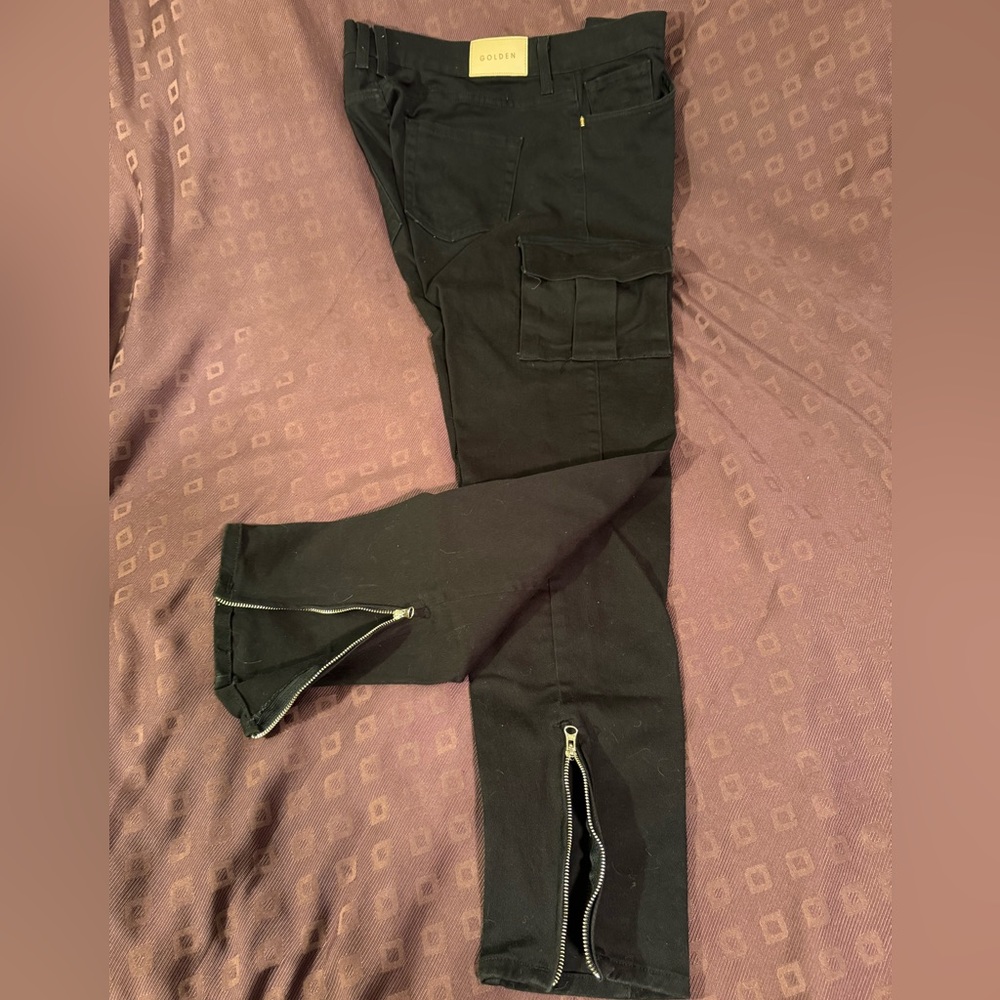 GOLDEN DENIM CARGO JEANZ